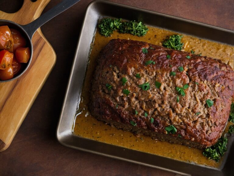 Middle Eastern Meat Loaf