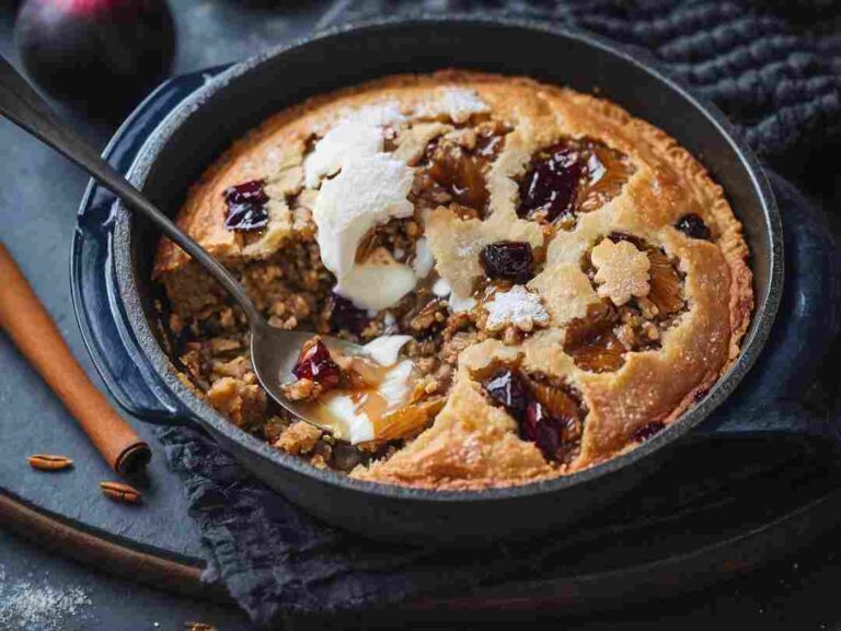 Mince Pie Baked Oats