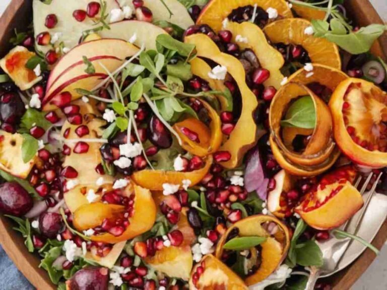 Pomegranate Salad with Cider Dressing