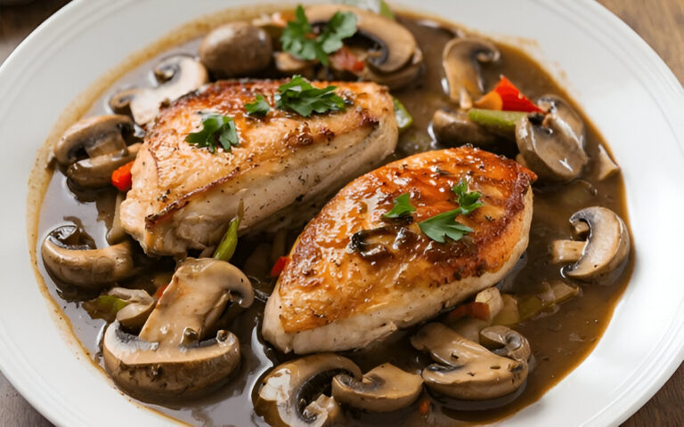 Slow Cooker Chicken Marsala