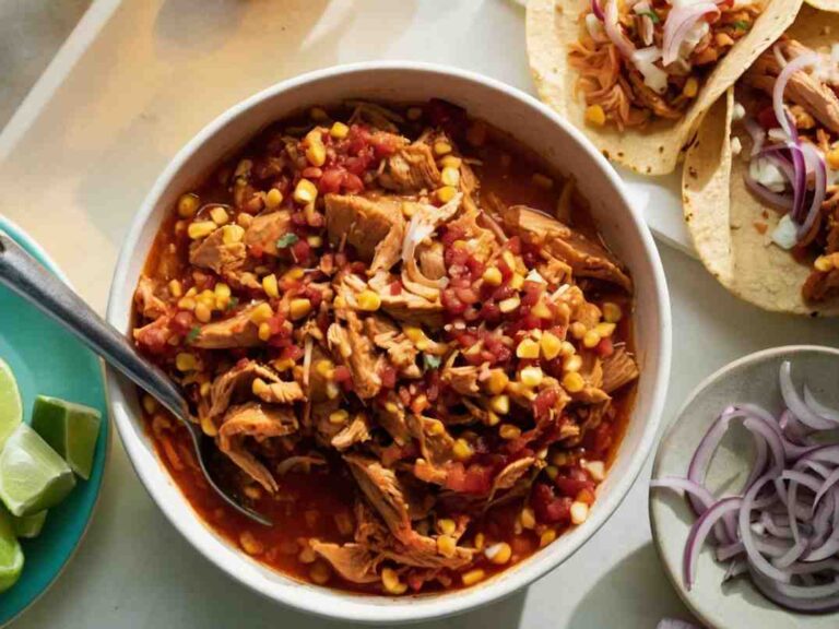 Slow-Cooker Chicken Tinga Tacos