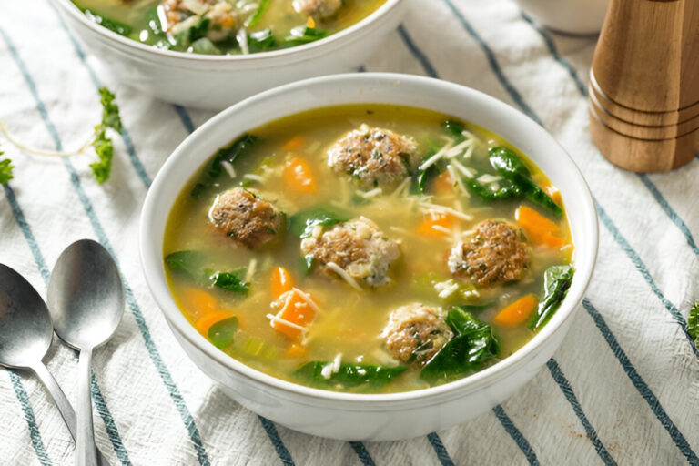 Slow Cooker Italian Wedding Soup