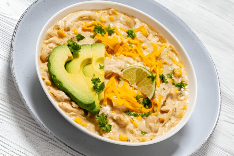 Slow Cooker White Chicken Chili