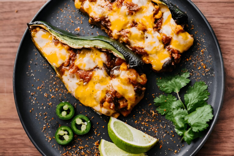 Stuffed Poblano Peppers