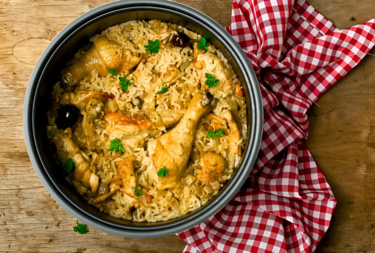 Crockpot Chicken and Rice