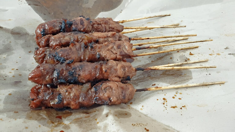 Grilled Pork Tenderloin Satay