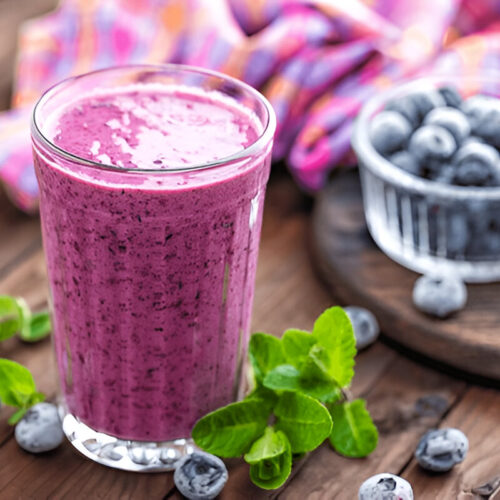 Blueberry Mango Smoothie