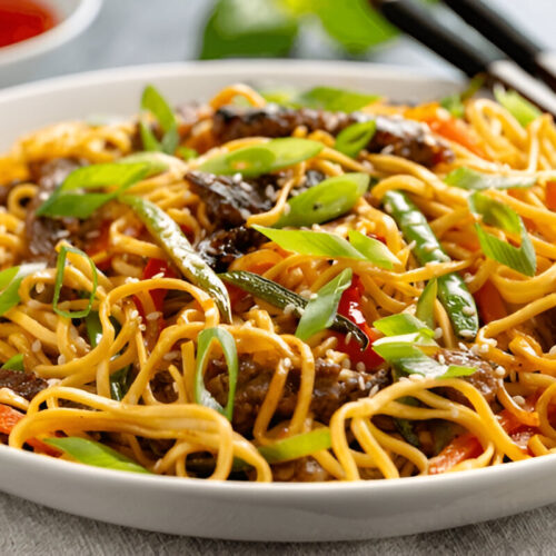 Pan-Fried Noodles