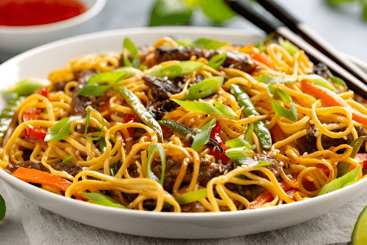 Pan-Fried Noodles