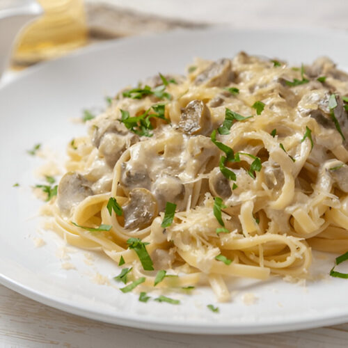 Rotisserie Chicken Stroganoff