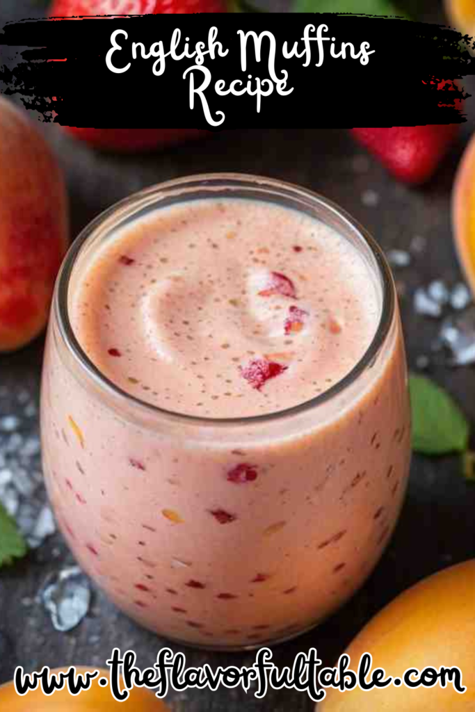 Apricot Strawberry Smoothies