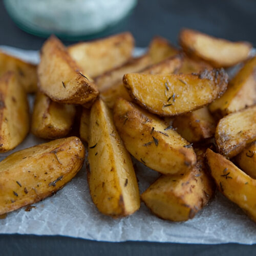 Air fryer roast potatoes