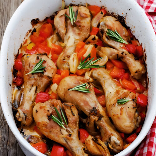 Boozy one-pot Italian chicken