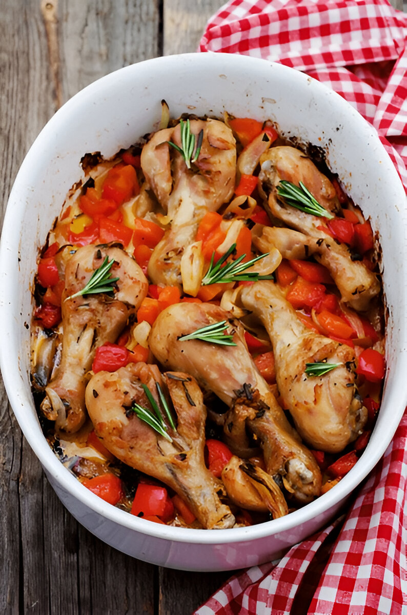 Boozy one-pot Italian chicken