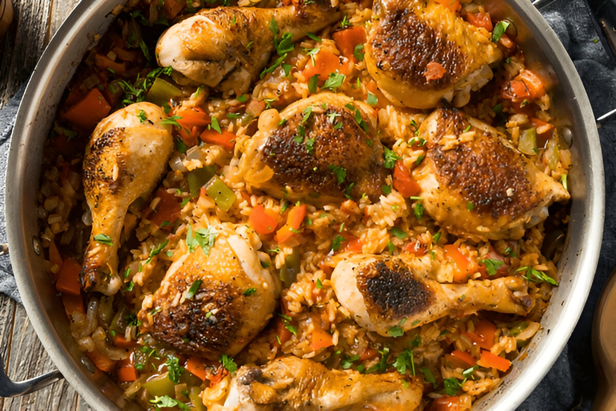 Roast Poussin With Orzo