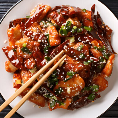 SWEET AND SOUR PORK CHOPS, PEKING STYLE